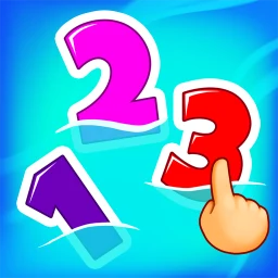 Ikon Game angka 123 untuk anak-anak
